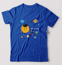 Load image into Gallery viewer, Solar System T-Shirt for Men-S(38 Inches)-Royal Blue-Ektarfa.online
