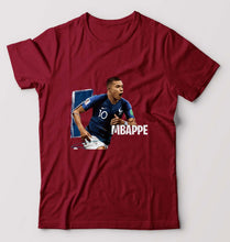 Load image into Gallery viewer, Kylian Mbappé T-Shirt for Men-Maroon-Ektarfa.online
