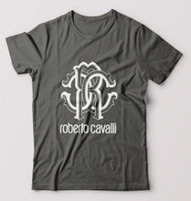 Load image into Gallery viewer, Roberto Cavalli T-Shirt for Men-S(38 Inches)-Charcoal-Ektarfa.online
