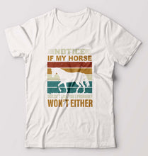 Load image into Gallery viewer, Horse T-Shirt for Men-White-Ektarfa.online
