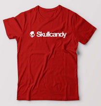 Load image into Gallery viewer, Skullcandy T-Shirt for Men-S(38 Inches)-Red-Ektarfa.online
