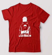 Load image into Gallery viewer, Sasuke Uchiha T-Shirt for Men-S(38 Inches)-Red-Ektarfa.online
