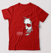 Load image into Gallery viewer, David Guetta T-Shirt for Men-Red-Ektarfa.online
