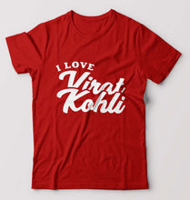 Load image into Gallery viewer, Virat Kohli T-Shirt for Men-Red-Ektarfa.online
