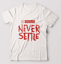 Load image into Gallery viewer, OnePlus T-Shirt for Men-White-Ektarfa.online
