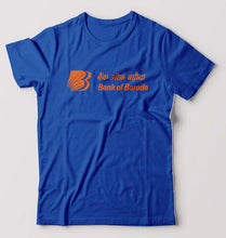 Load image into Gallery viewer, Bank of Baroda T-Shirt for Men-S(38 Inches)-Royal Blue-Ektarfa.online
