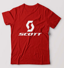 Load image into Gallery viewer, Scott Sports T-Shirt for Men-Red-Ektarfa.online

