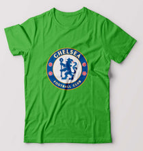 Load image into Gallery viewer, Chelsea T-Shirt for Men-S(38 Inches)-Flag Green-Ektarfa.online
