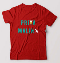 Load image into Gallery viewer, Priya Malik T-Shirt for Men-S(38 Inches)-Red-Ektarfa.online
