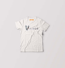 Load image into Gallery viewer, Vikings Kids T-Shirt for Boy/Girl-White-Ektarfa.online
