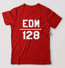 Load image into Gallery viewer, EDM T-Shirt for Men-S(38 Inches)-Red-Ektarfa.online
