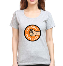 Load image into Gallery viewer, Orange Cassidy - Freshly Squeezed T-Shirt for Women-XS(32 Inches)-Grey Melange-Ektarfa.online
