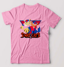 Load image into Gallery viewer, Swat Kats T-Shirt for Men-S(38 Inches)-Light Baby Pink-Ektarfa.online
