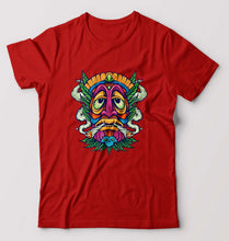 Load image into Gallery viewer, Weed Joint Stoned T-Shirt for Men-S(38 Inches)-Red-Ektarfa.online
