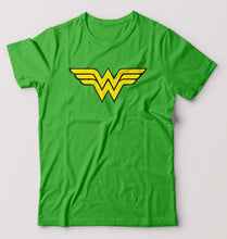Load image into Gallery viewer, Wonder Woman Superhero T-Shirt for Men-flag green-Ektarfa.online
