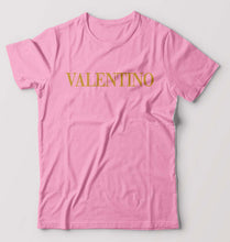 Load image into Gallery viewer, VALENTINO T-Shirt for Men-S(38 Inches)-Light Baby Pink-Ektarfa.online
