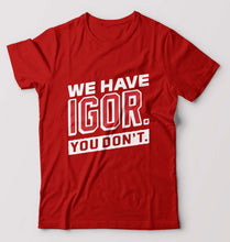 Load image into Gallery viewer, Igor T-Shirt for Men-Red-Ektarfa.online
