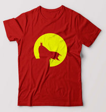 Load image into Gallery viewer, Batman Superhero T-Shirt for Men-S(38 Inches)-Red-Ektarfa.online
