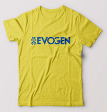 Load image into Gallery viewer, Evogen T-Shirt for Men-S(38 Inches)-Yellow-Ektarfa.online
