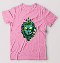 Load image into Gallery viewer, Weed Monster T-Shirt for Men-S(38 Inches)-Light Baby Pink-Ektarfa.online
