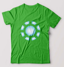 Load image into Gallery viewer, ARC REACTOR Iron Man Superhero T-Shirt for Men-flag green-Ektarfa.online
