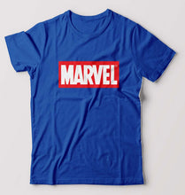 Load image into Gallery viewer, Marvel T-Shirt for Men-S(38 Inches)-Royal Blue-Ektarfa.online
