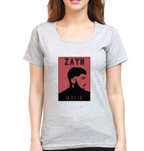 Load image into Gallery viewer, Zayn Malik T-Shirt for Women-Grey Melange-Ektarfa.online
