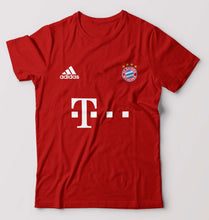 Load image into Gallery viewer, FC Bayern Munich 2021-22 T-Shirt for Men-S(38 Inches)-Red-Ektarfa.online
