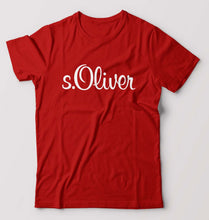 Load image into Gallery viewer, s.Oliver T-Shirt for Men-S(38 Inches)-Red-Ektarfa.online
