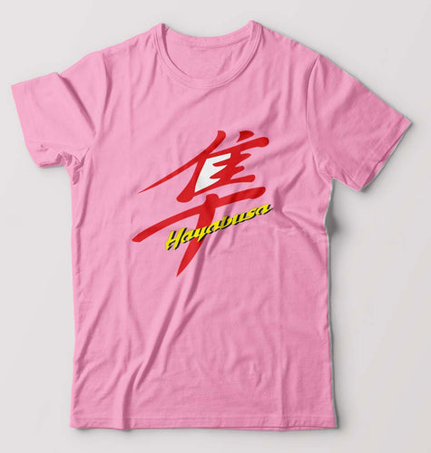 Suzuki Hayabusa T-Shirt for Men-Light Baby Pink-Ektarfa.online