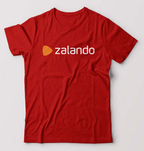 Load image into Gallery viewer, Zalando T-Shirt for Men-S(38 Inches)-Red-Ektarfa.online
