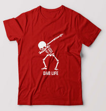Load image into Gallery viewer, Dab Life T-Shirt for Men-Red-Ektarfa.online
