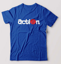 Load image into Gallery viewer, Action T-Shirt for Men-S(38 Inches)-Royal Blue-Ektarfa.online
