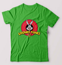 Load image into Gallery viewer, Looney Tunes T-Shirt for Men-S(38 Inches)-flag green-Ektarfa.online
