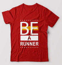 Load image into Gallery viewer, Runner Running T-Shirt for Men-Red-Ektarfa.online
