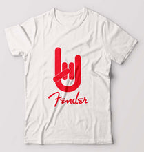 Load image into Gallery viewer, Fender Rock Hand T-Shirt for Men-White-Ektarfa.online
