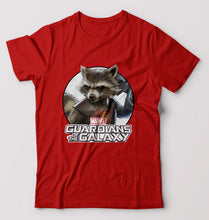 Load image into Gallery viewer, Rocket Raccoon T-Shirt for Men-Red-Ektarfa.online
