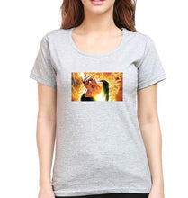 Load image into Gallery viewer, Black Adam T-Shirt for Women-XS(32 Inches)-Grey Melange-Ektarfa.online
