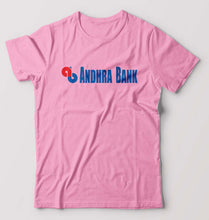Load image into Gallery viewer, Andhra Bank T-Shirt for Men-S(38 Inches)-Light Baby Pink-Ektarfa.online
