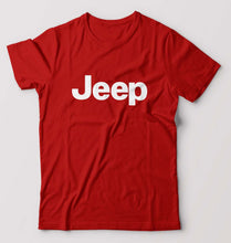 Load image into Gallery viewer, Jeep T-Shirt for Men-S(38 Inches)-Red-Ektarfa.online
