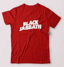 Load image into Gallery viewer, Black Sabbath T-Shirt for Men-S(38 Inches)-Red-Ektarfa.online
