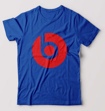 Load image into Gallery viewer, Beats T-Shirt for Men-S(38 Inches)-Royal Blue-Ektarfa.online

