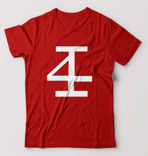 Load image into Gallery viewer, 4Invictus T-Shirt for Men-S(38 Inches)-Red-Ektarfa.online
