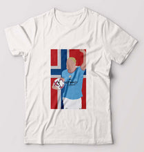 Load image into Gallery viewer, Erling Haaland T-Shirt for Men-White-Ektarfa.online
