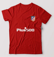 Load image into Gallery viewer, Atletico Madrid 2021-22 T-Shirt for Men-S(38 Inches)-Red-Ektarfa.online
