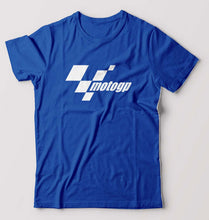 Load image into Gallery viewer, MotoGP T-Shirt for Men-S(38 Inches)-Royal Blue-Ektarfa.online
