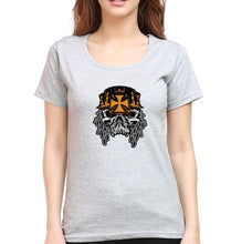Load image into Gallery viewer, Triple H WWE T-Shirt for Women-XS(32 Inches)-Grey Melange-Ektarfa.online
