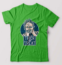 Load image into Gallery viewer, Trick or Treat T-Shirt for Men-S(38 Inches)-Flag Green-Ektarfa.online
