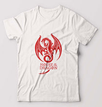 Load image into Gallery viewer, House of the Dragon (GOT) T-Shirt for Men-White-Ektarfa.online
