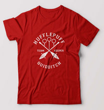 Load image into Gallery viewer, Hufflepuff Harry Potter T-Shirt for Men-Red-Ektarfa.online
